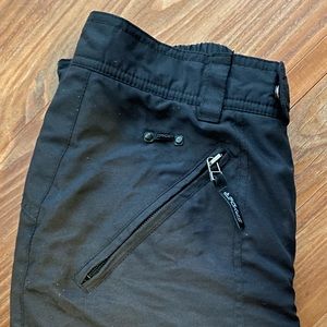 Spyder ski pants black